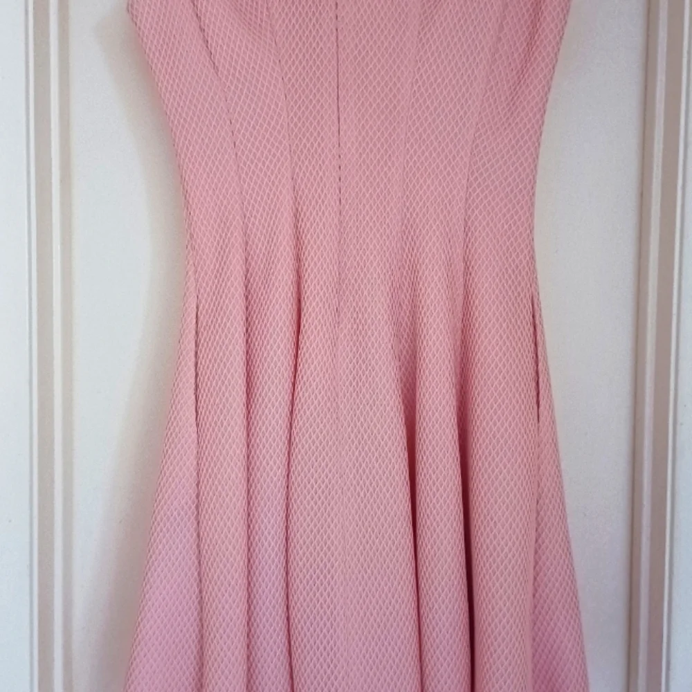 💕🌸NWOT Donna Ricco Pink Party Dress Size 10, Valentines Day, Wedding, - Picture 4 of 4